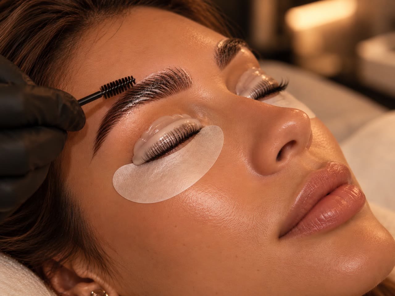 Lash und Brow Lifting in einem Termin